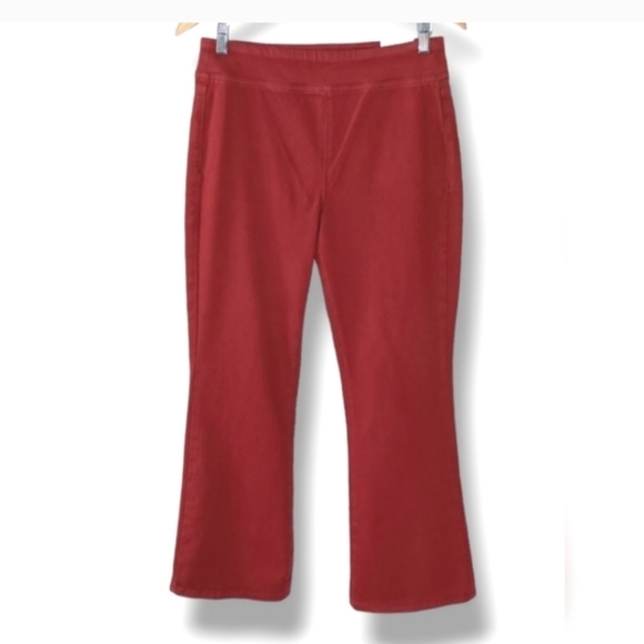 NWT Free People In My Feelings Mid Rise Crop Boot Pants Size Small Retail $128 - Picture 2 of 6